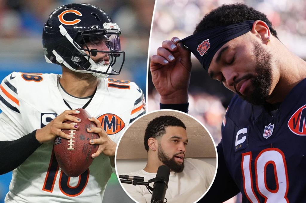 Caleb Williams addresses his painted nails, saying he ‘couldn’t care less’ what haters say Caleb Williams addresses his painted nails, saying he 'couldn’t care less' what haters say