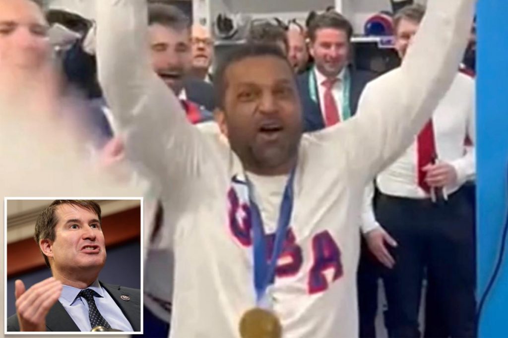 Dem lawmaker claims Kash Patel 'does not love America' when asked about FBI head cheering Team USA at Olympics