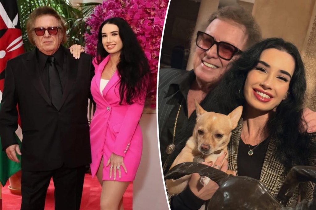 Don McLean celebrates 10th anniversary with younger girlfriend Paris Dylan