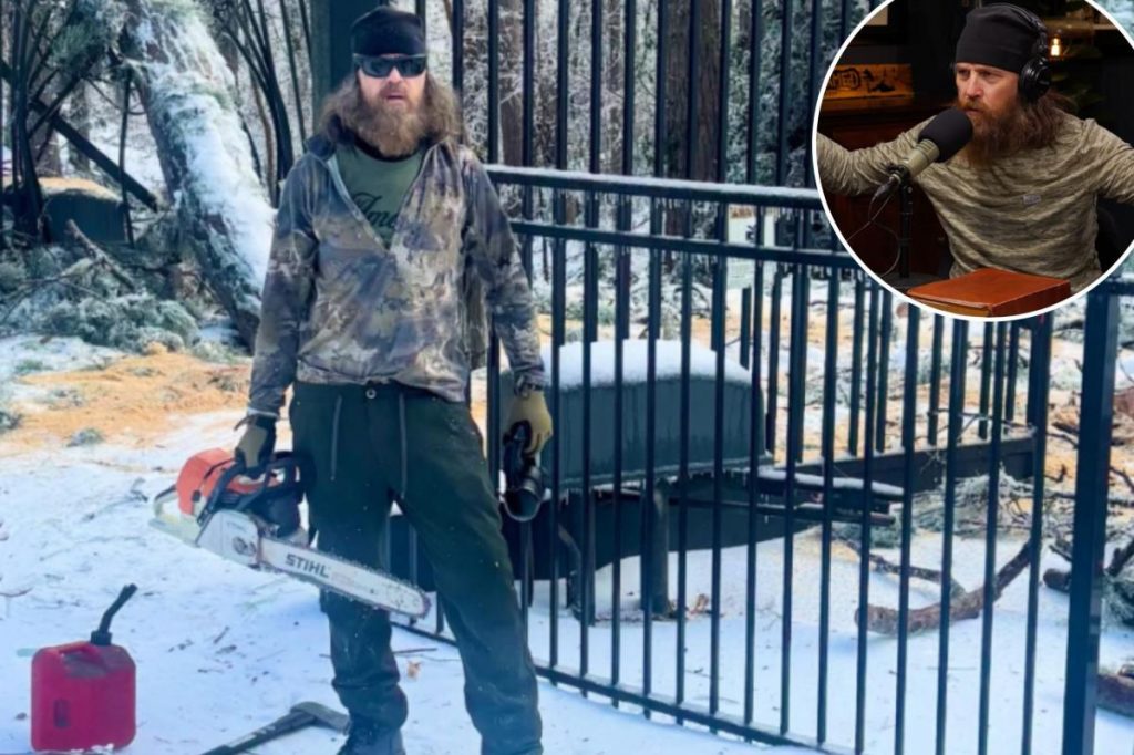 Duck Dynasty star Jase Robertson and team had multiple near death experiences during Louisiana snowstorm