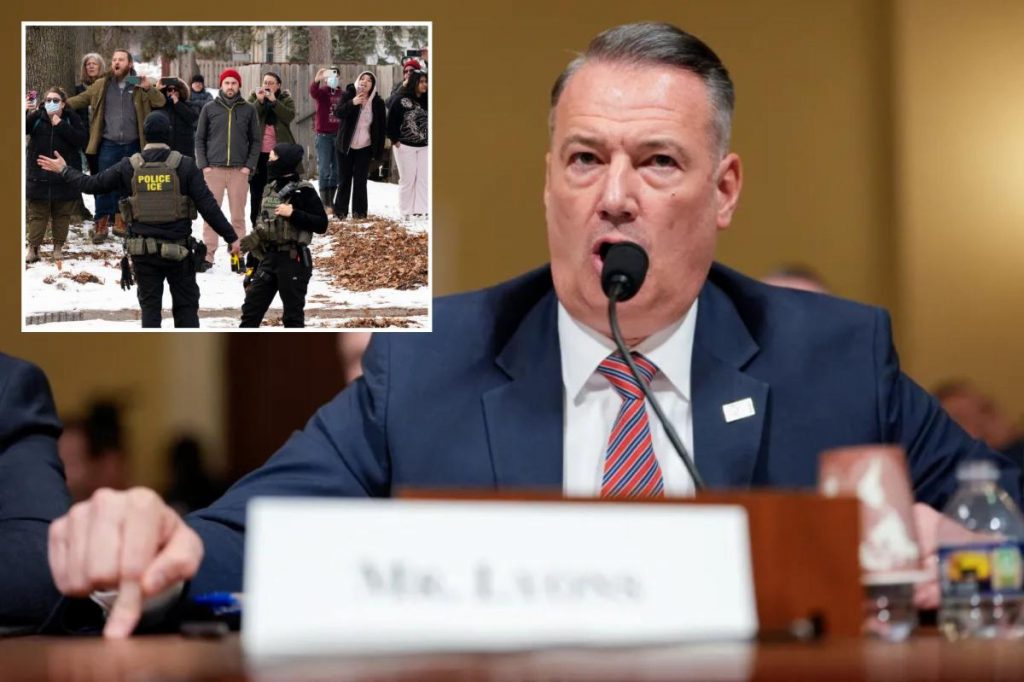 ICE acting director agrees to release bodycam footage from Minnesota