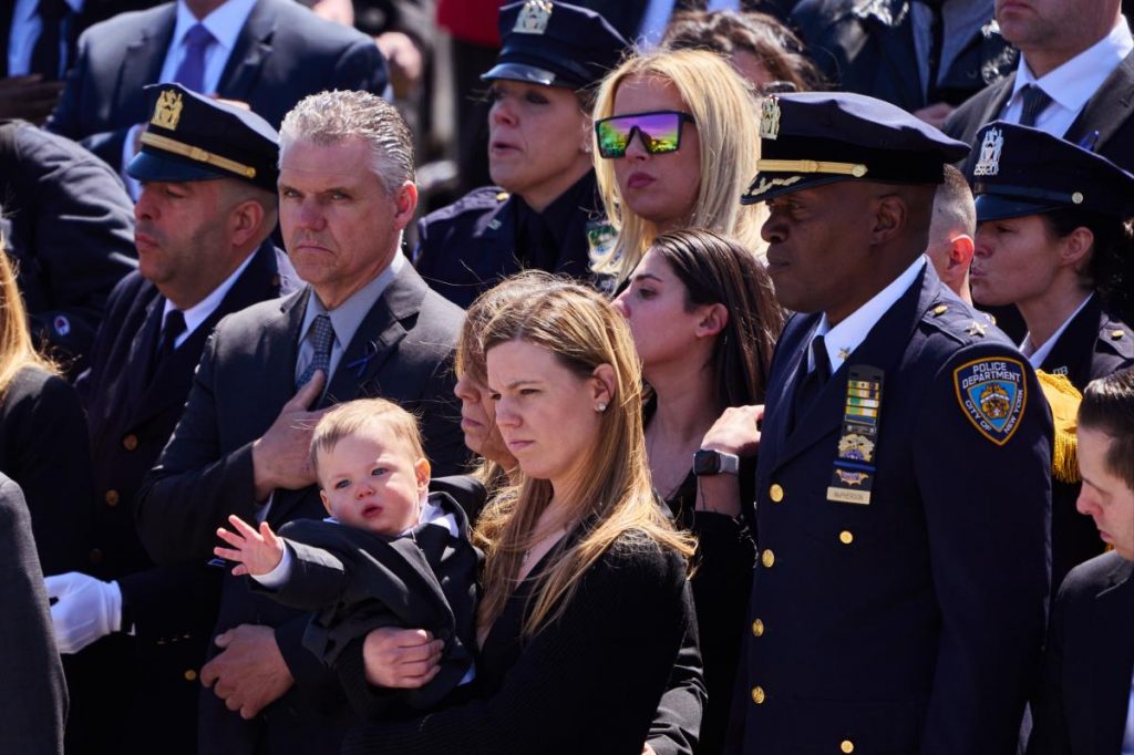 'It never fades,' says widow who lost NYPD husband