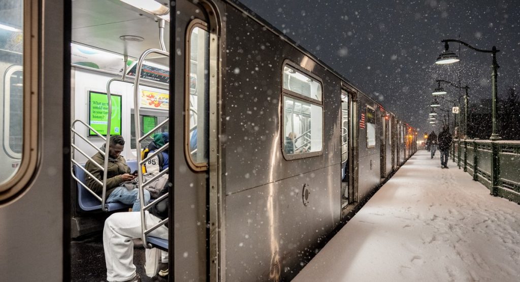 MTA flips the bird at Old Man Winter, bucking previous policy to shut service for snow