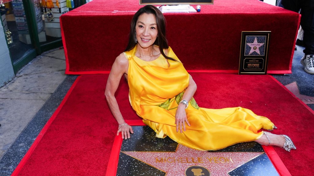 Michelle Yeoh honored with star on Hollywood Walk of Fame: ‘I’m so psyched’ Michelle Yeoh honored with star on Hollywood Walk of Fame: 'I'm so psyched'