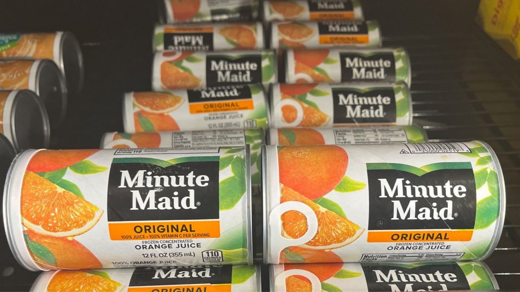 Minute Maid's frozen canned juices are getting put on ice after 80 years