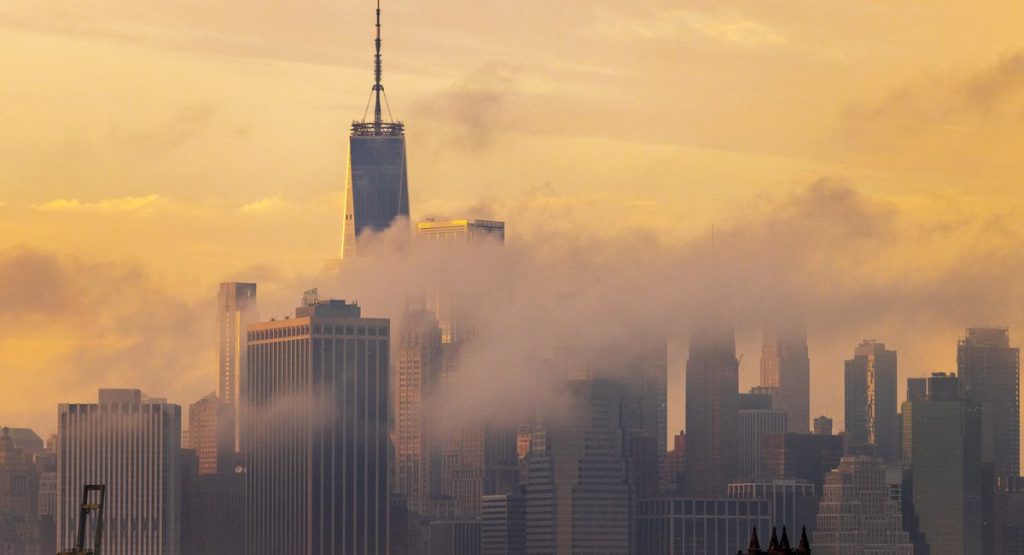 NYC area is under dense fog, air quality advisories, with rain on the way