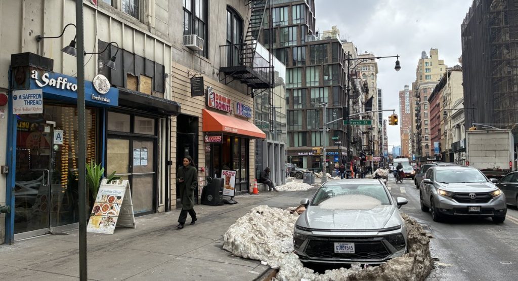 NYC’s alternate side parking dance is on hiatus, leaving crusty cars all over town