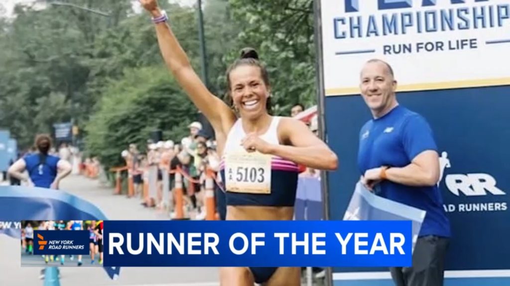 NYRR's Runner of the Year is NYU medical student Felicia Pasadyn who balances athletic, academic success