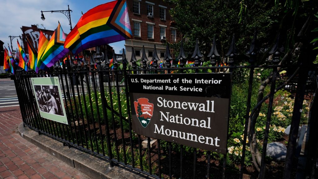 National Parks Service removes rainbow Pride flag from NYC's Stonewall National Monument