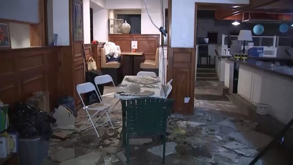 Nonprofit Montclair Emergency Services for Hope seeking help after burst pipe floods space of operations