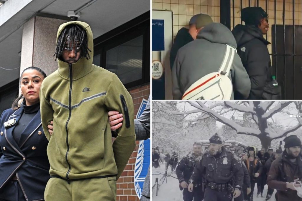 Punk busted for pelting NYPD cops with snowballs tried to rob subway rider in ‘prank’ YouTube video Punk busted for pelting NYPD cops with snowballs tried to rob subway rider in 'prank' YouTube video