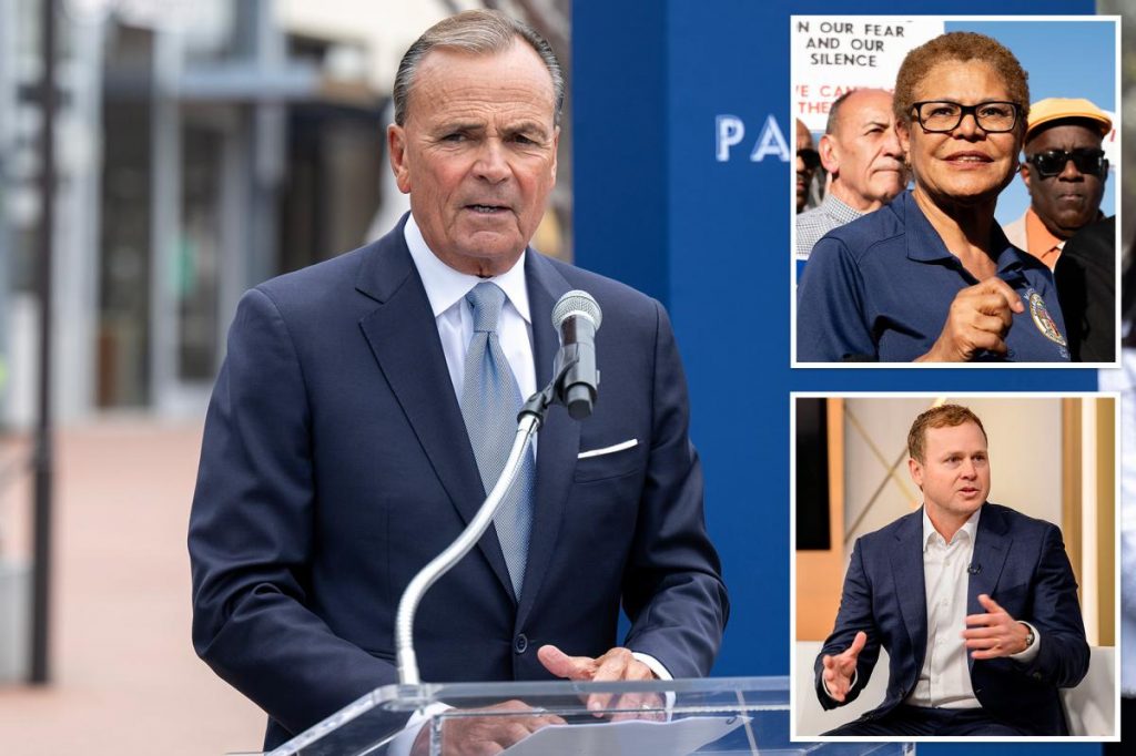 Rick Caruso on Karen Bass and Spencer Pratt's bid for mayor