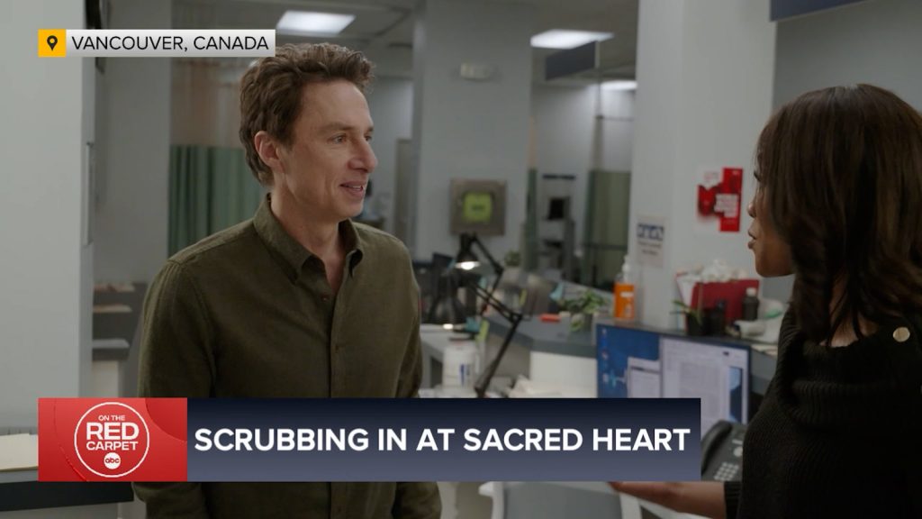 'Scrubs' set visit: What it's like to be on the set with Zach Braff, Donald Faison, Sarah Chalke and the whole cast