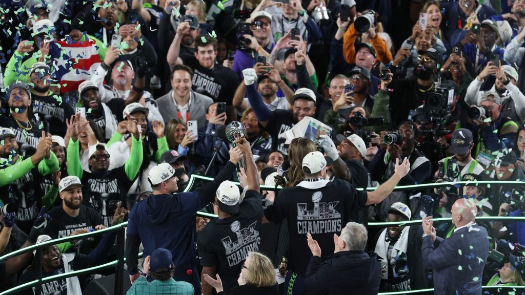 Seahawks ride their ‘Dark Side’ defense to a Super Bowl title, pounding the Patriots 29-13 Seahawks ride their 'Dark Side' defense to a Super Bowl title, pounding the Patriots 29-13
