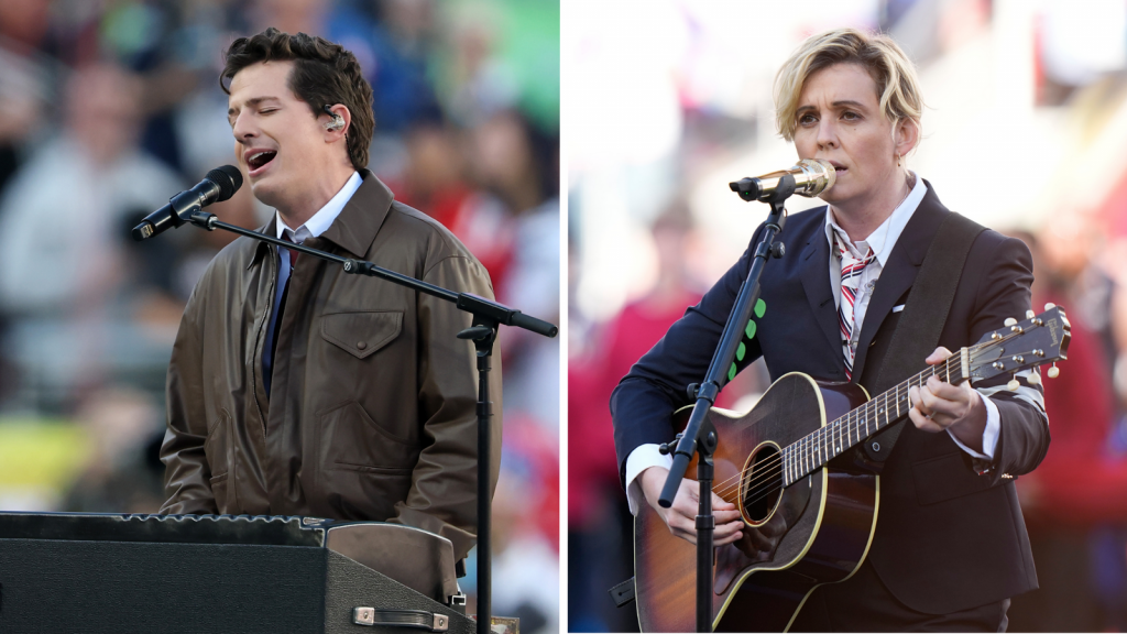 Stars set tone for Super Bowl 60, from Green Day's f-bomb to Puth, Carlile and Jones' performances
