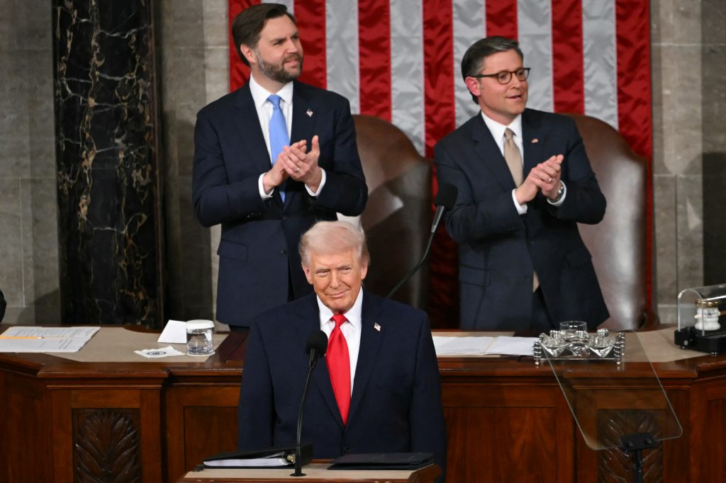 Takeaways from Trump’s State of the Union address: Sales mode on economy, heavy on patriotism, dark turn on Democrats Takeaways from Trump's State of the Union address: Sales mode on economy, heavy on patriotism, dark turn on Democrats