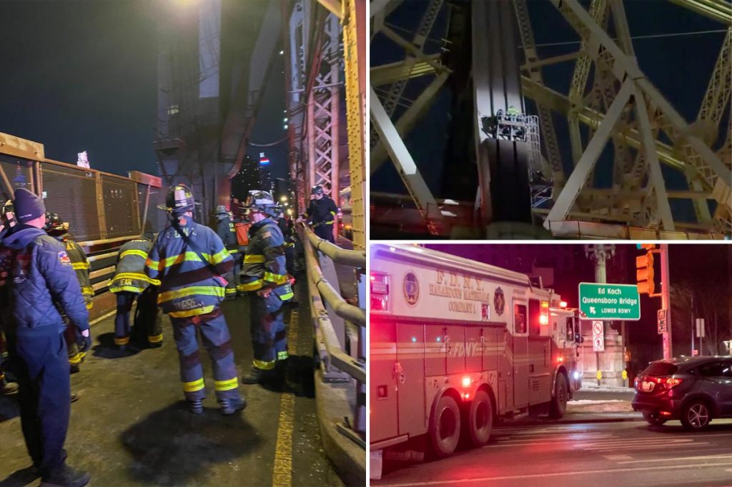 Teen falls 50-feet into shaft on NYC bridge as TikTok stunt goes wrong: sources Teen falls 50-feet into shaft on NYC bridge as TikTok stunt goes wrong: sources