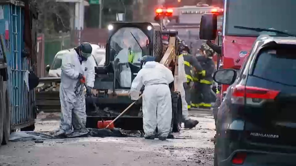 Woman, newborn baby killed in Elmhurst Queens fire on Monday, officials say