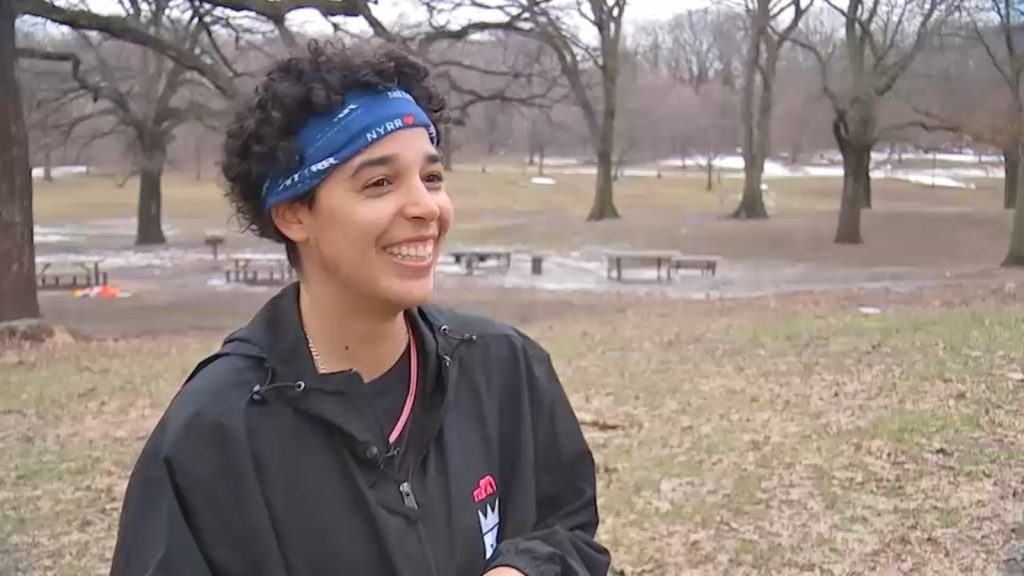 2026 United Airlines NYC half marathon runner advocating for nonbinary community and the planet 2026 United Airlines NYC half marathon runner advocating for nonbinary community and the planet