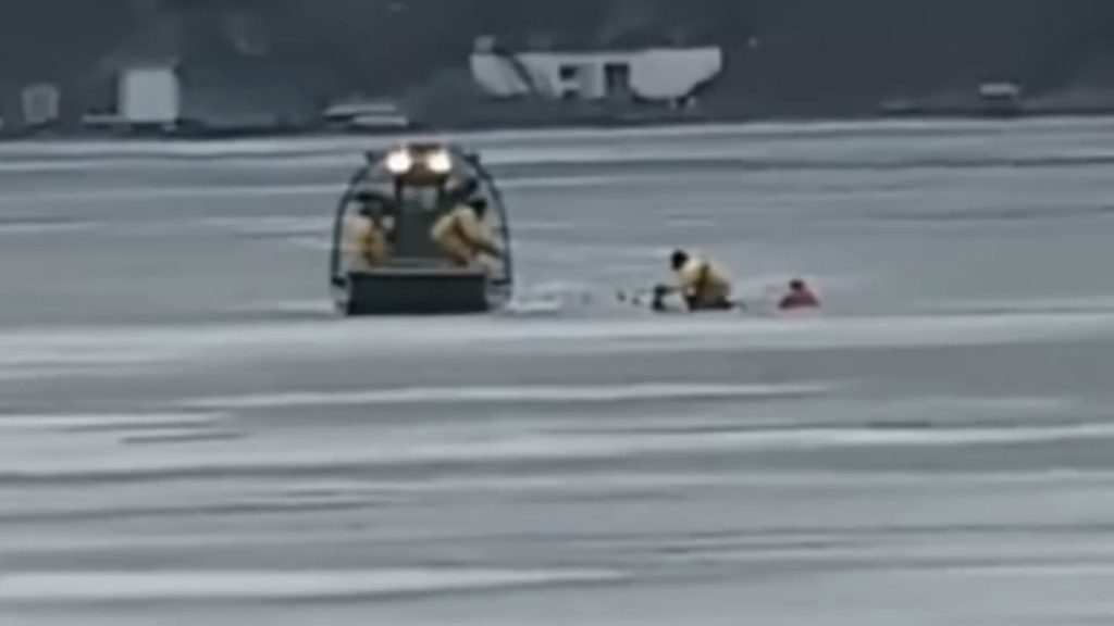 57-year-old fisherman saved after falling in icy Sodus Bay near Lake Ontario
