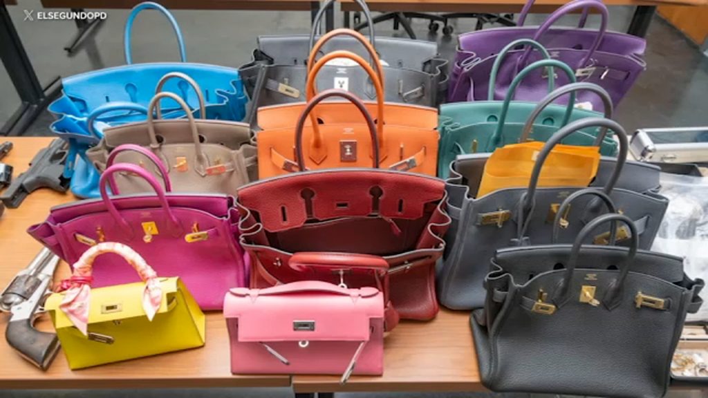 $6 million in Birkin bags, Rolexes, guns and cash found during Southern California burglary arrest