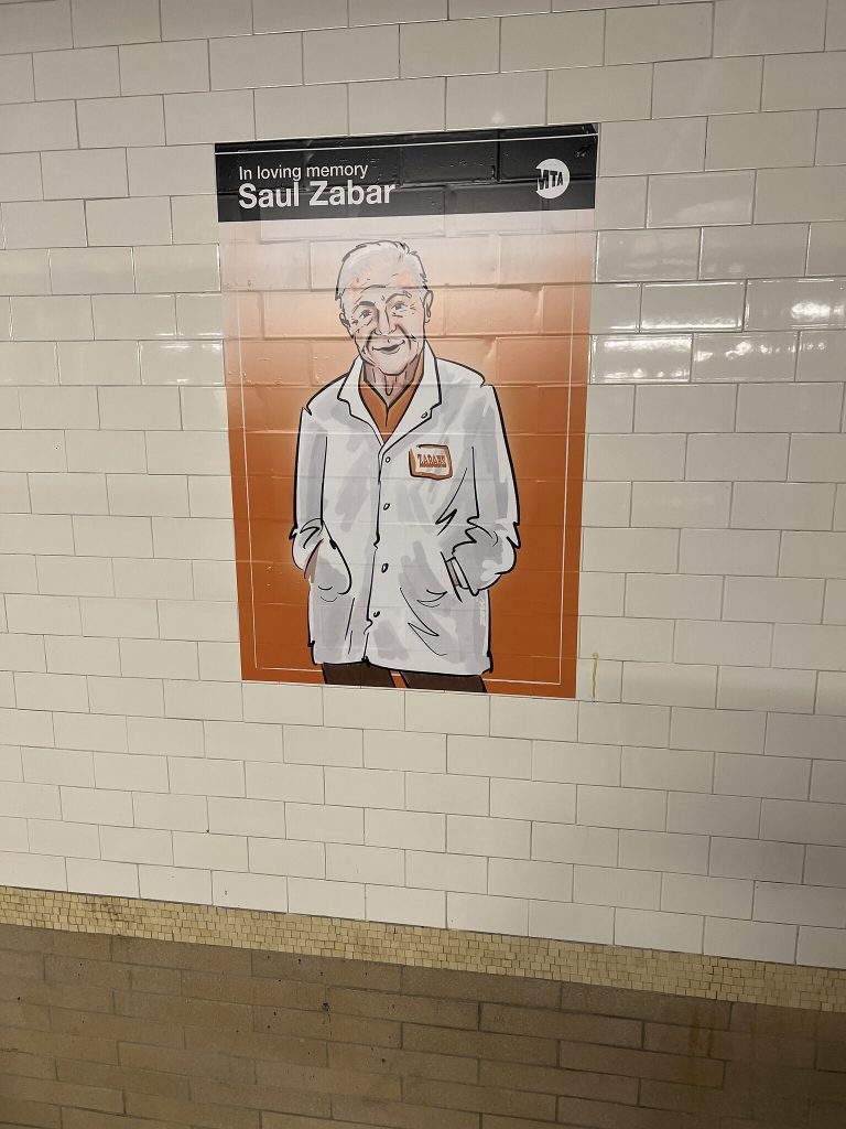 A NYC Official Wants to Rename an Upper West Side Subway Station After Saul Zabar A NYC Official Wants to Rename an Upper West Side Subway Station After Saul Zabar