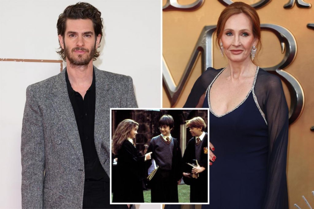 Andrew Garfield warns fans against watching 'Harry Potter,' calls Rowling ‘she that shall remain nameless’