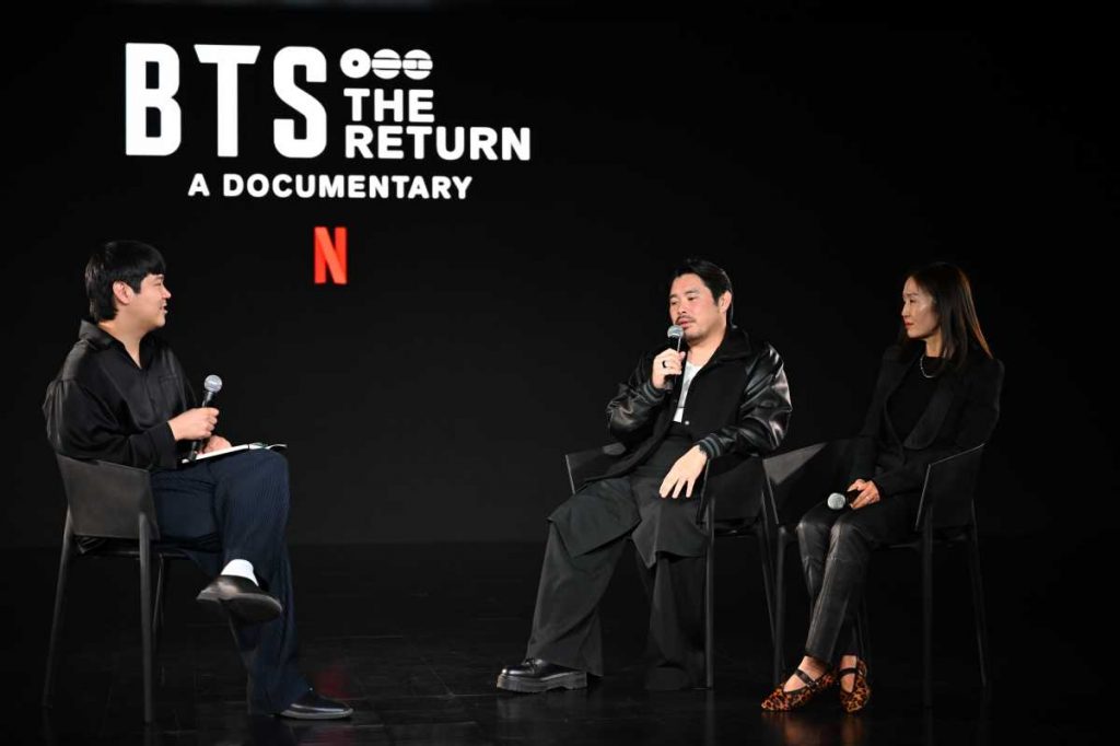 BTS: THE RETURN: Director Bao Nguyen and Producer Jane Cha on capturing a comeback for the ages BTS: THE RETURN: Director Bao Nguyen and Producer Jane Cha on capturing a comeback for the ages