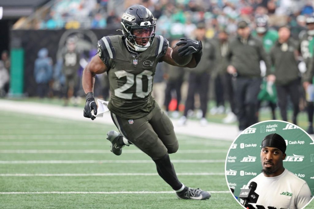 Breece Hall jokes about Jets' spending after franchise tag