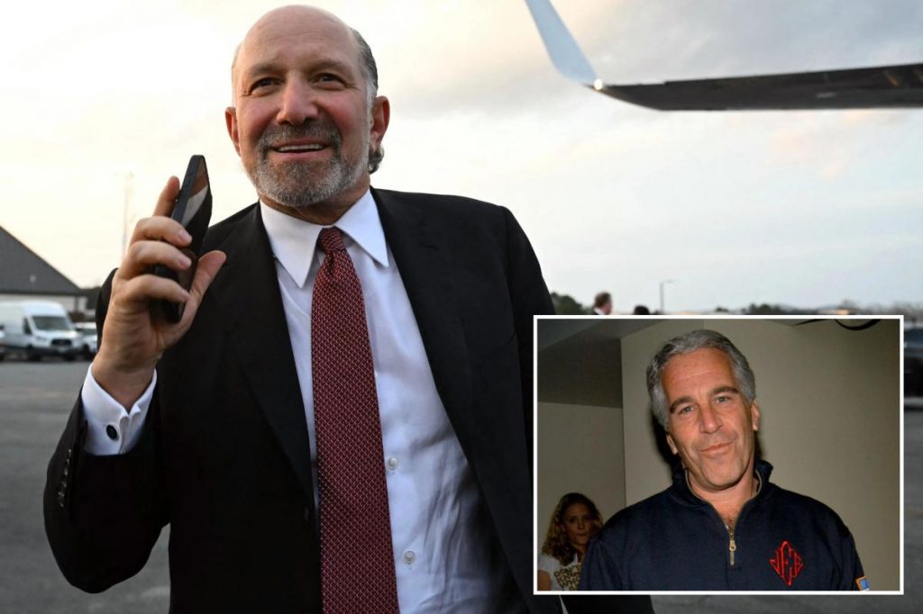 Commerce Secretary Howard Lutnick to testify on Jeffrey Epstein