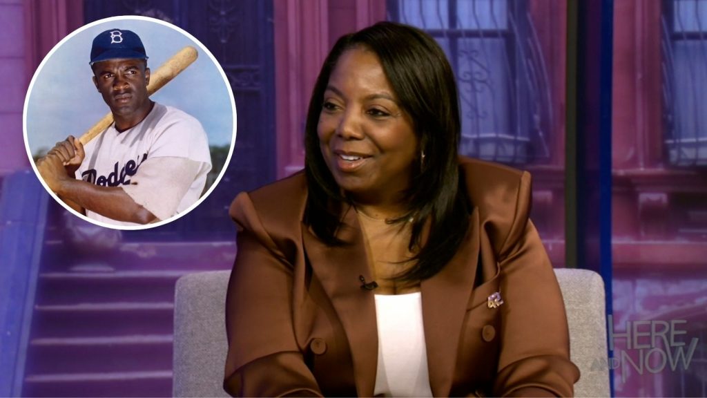 Here and Now with Sandra Bookman: Jackie Robinson granddaughter reflects on his legacy in baseball, Black history Here and Now with Sandra Bookman: Jackie Robinson granddaughter reflects on his legacy in baseball, Black history