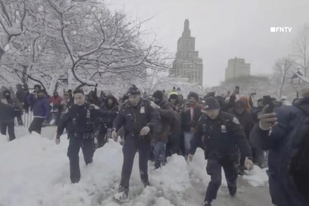 Here's how the NYPD brass should have responded to the snowball assault
