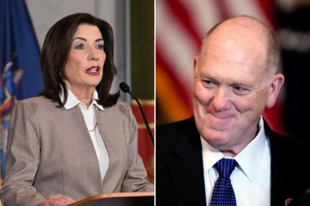 Hochul says she warned Homan in closed-door meeting not to expand ICE detention facilities in NY