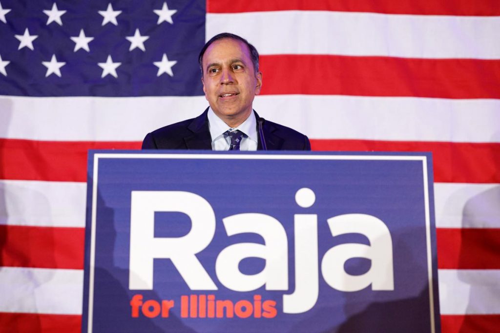 Ill. Senate candidate Raja Krishnamoorthi slammed for $13 water while preaching 'affordability'