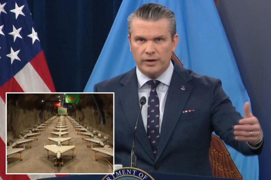 Iran's missiles 'down 90%,' drone attacks down 95%, Hegseth says