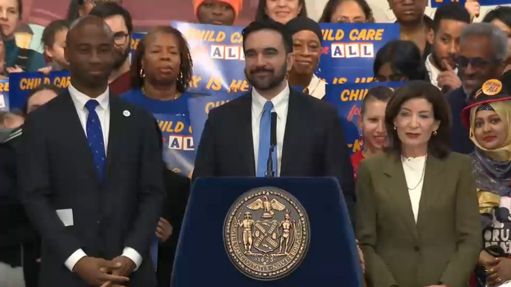 Mamdani, Hochul unveil first NYC neighborhoods to get free child care for 2-year-olds this fall Mamdani, Hochul unveil first NYC neighborhoods to get free child care for 2-year-olds this fall