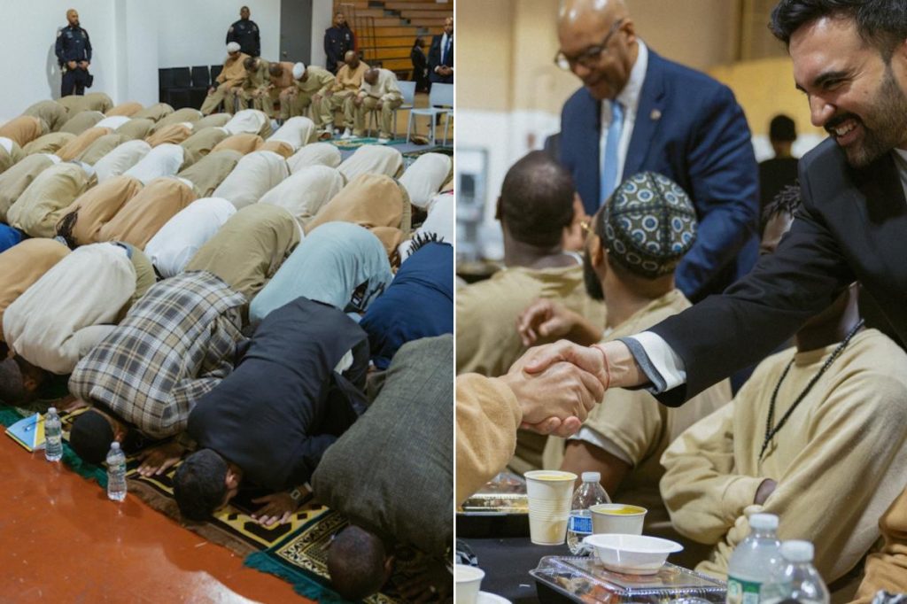 Mamdani's visit with Rikers Island jailbirds to break Ramadan fast has critics peeved: 'Disgusting'