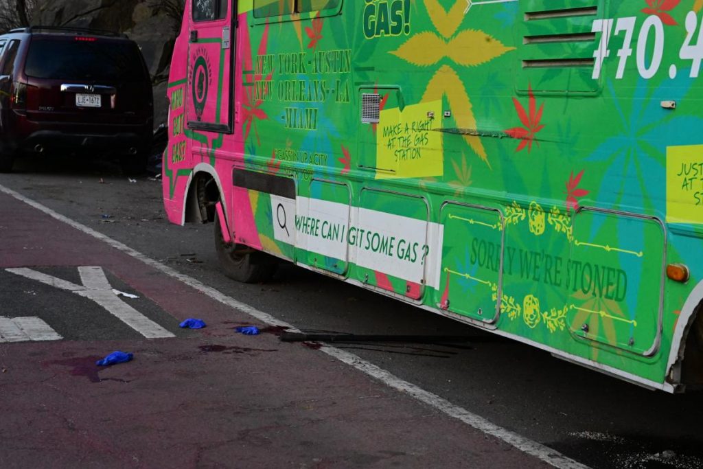 Man stabbed to death steps from mobile NYC pot dispensary as streets stained red: cops Man stabbed to death steps from mobile NYC pot dispensary as streets stained red: cops