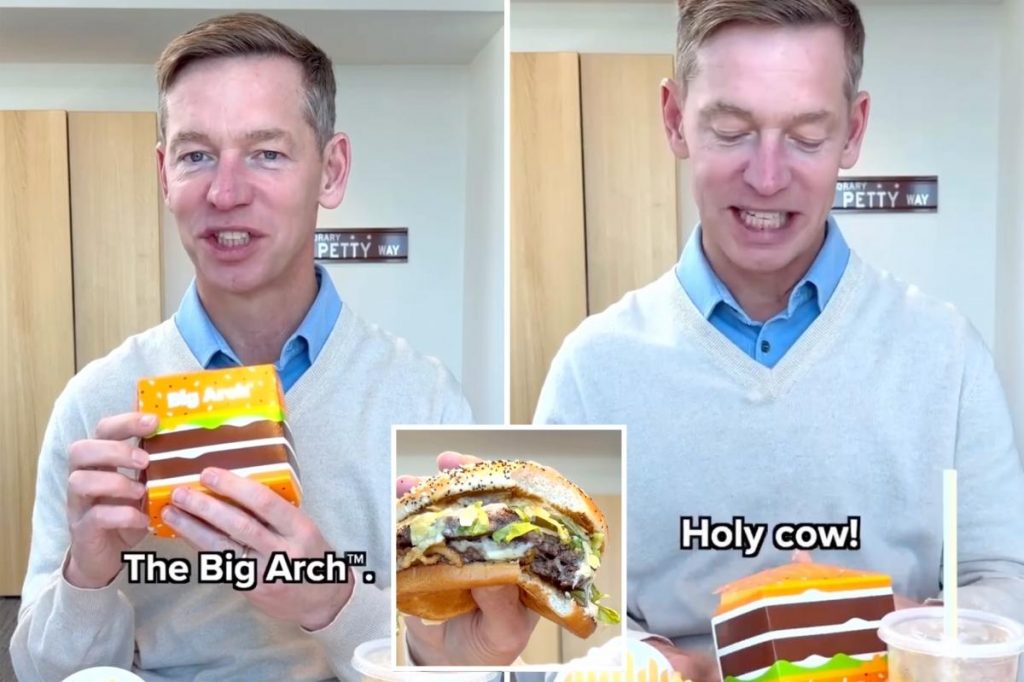 McDonald’s CEO Chris Kempczinski mocked over Big Arch tasting video McDonald's CEO Chris Kempczinski mocked over Big Arch tasting video