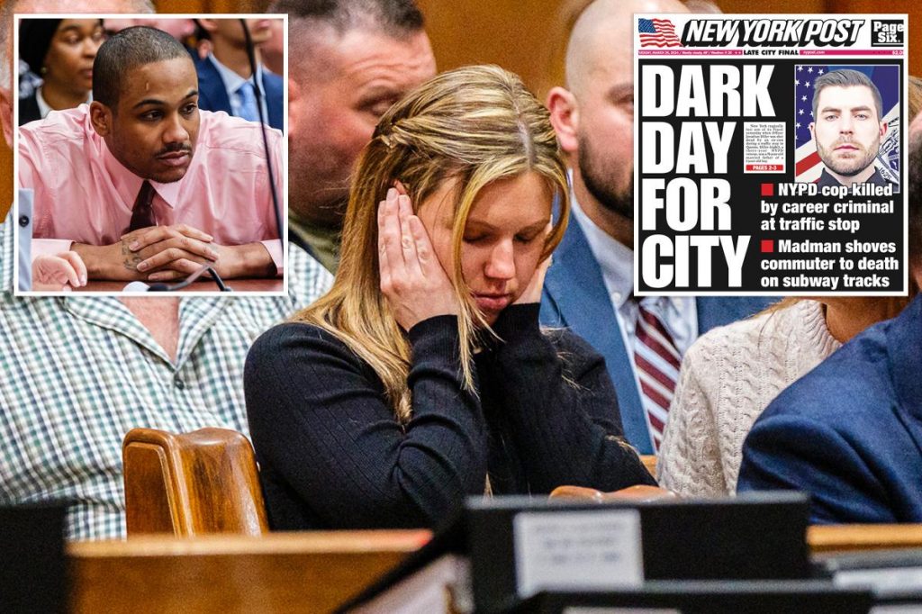 NYPD hero Jonathan Diller’s widow covers ears in court as husband’s last moments are described NYPD hero Jonathan Diller's widow covers ears in court as husband’s last moments are described