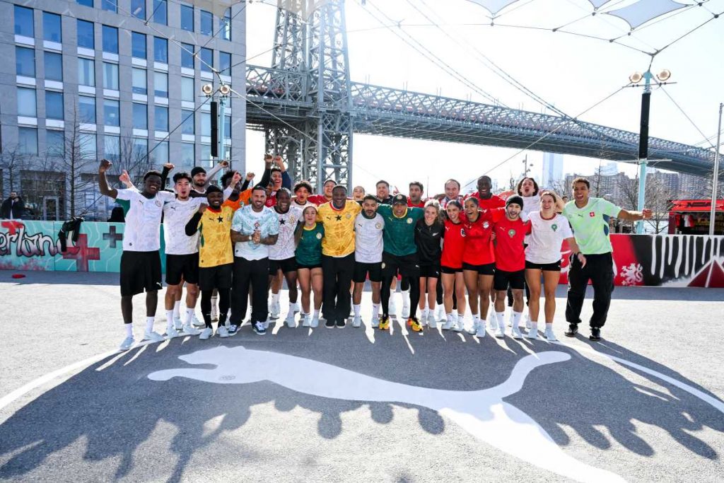 PUMA reveals 11 new international soccer kits at community event in Domino Square