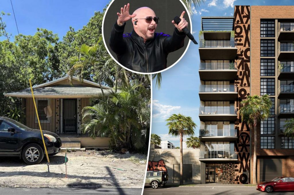 Pitbull wants to turn childhood home into music company HQ