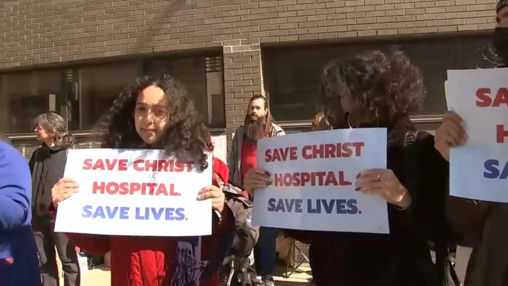 Protests and arrests ahead of planned Jersey City ER shutdown