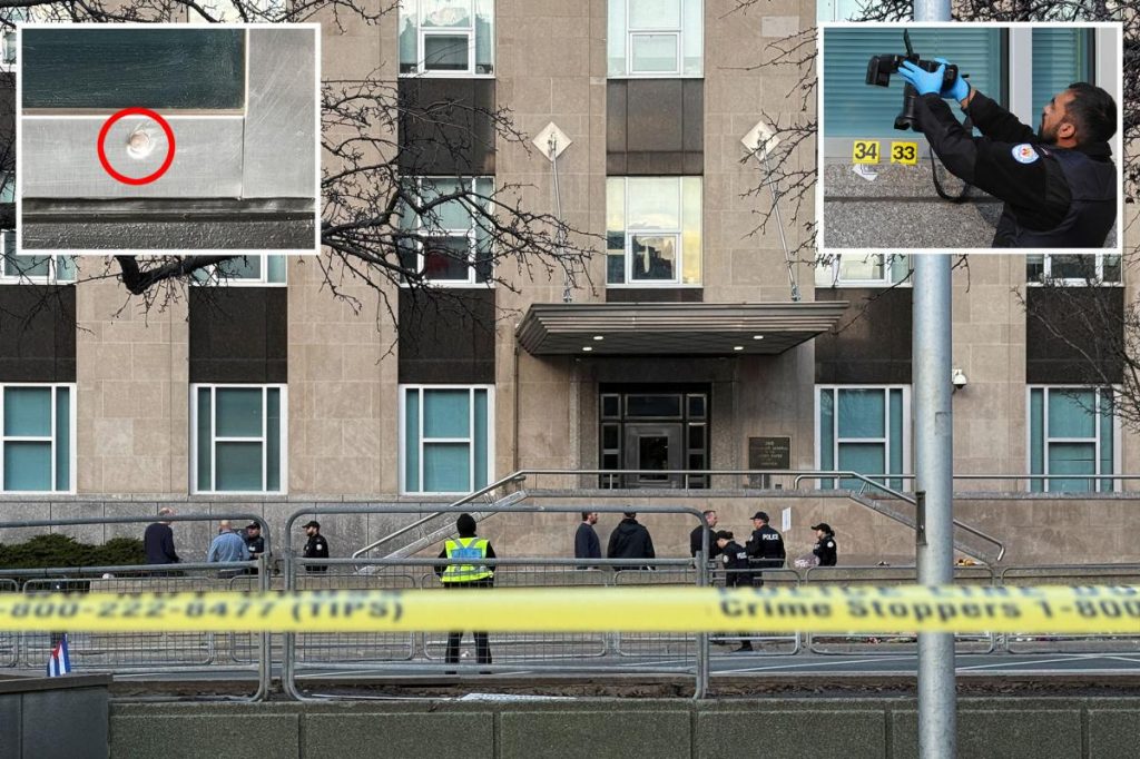 Shots fired at US Consulate in Toronto in 'absolutely unacceptable' attack