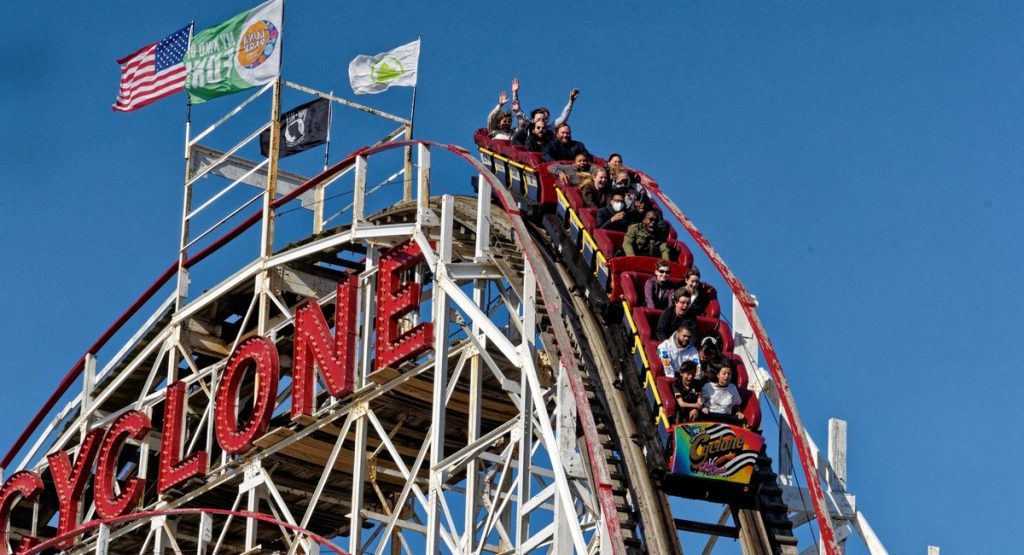 Spring is here again: You can now ride the Coney Island Cyclone Spring is here again: You can now ride the Coney Island Cyclone