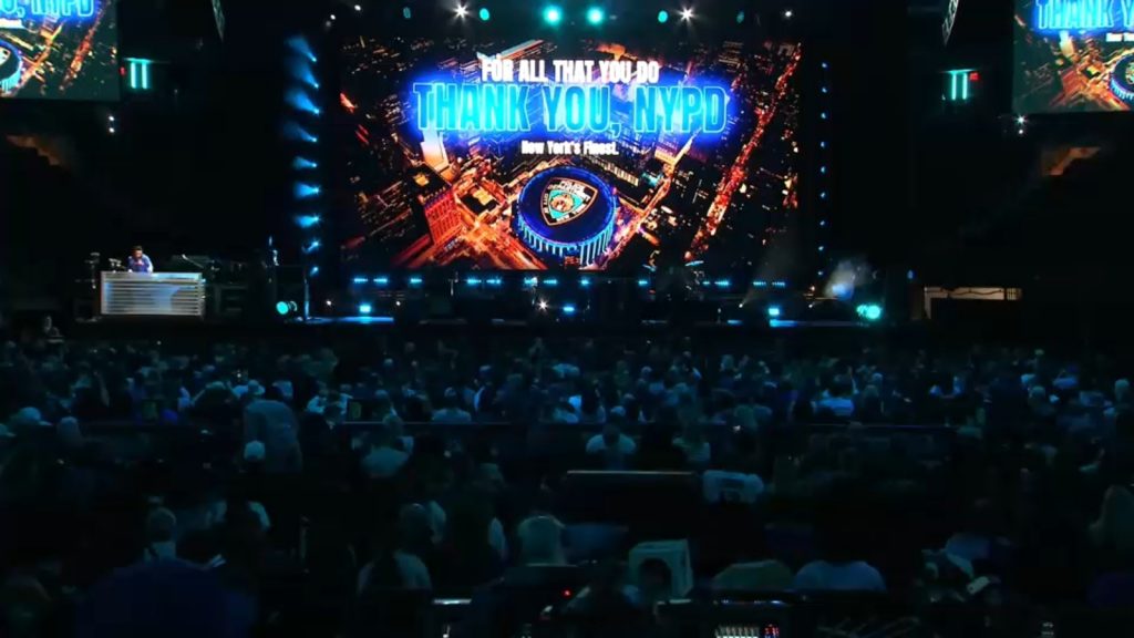 ‘Thank You NYPD’ concert held at Madison Square Garden 'Thank You NYPD' concert held at Madison Square Garden
