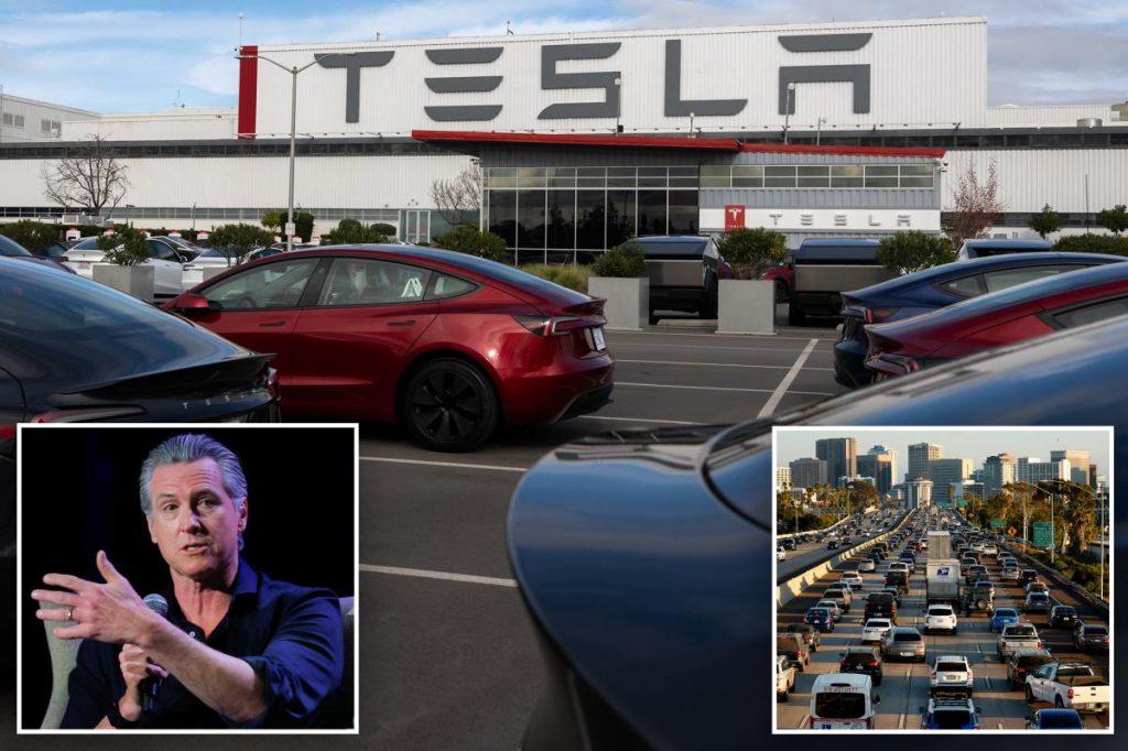 Trump DOJ sues California over EV mandate forcing mileage rules on automakers