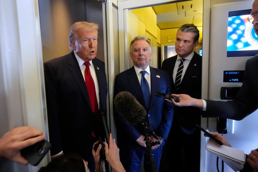 Trump doesn't rule out sending American troops to Iran