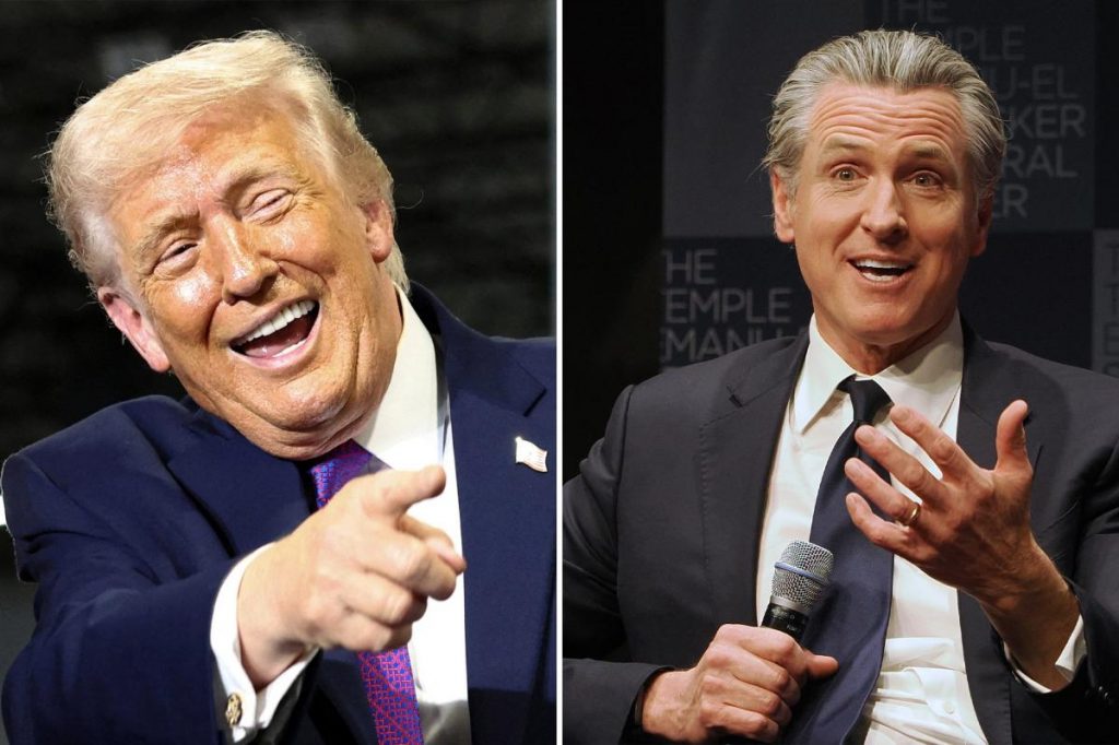 Trump taunts Gavin Newsom's dyslexia, calls him 'low IQ'