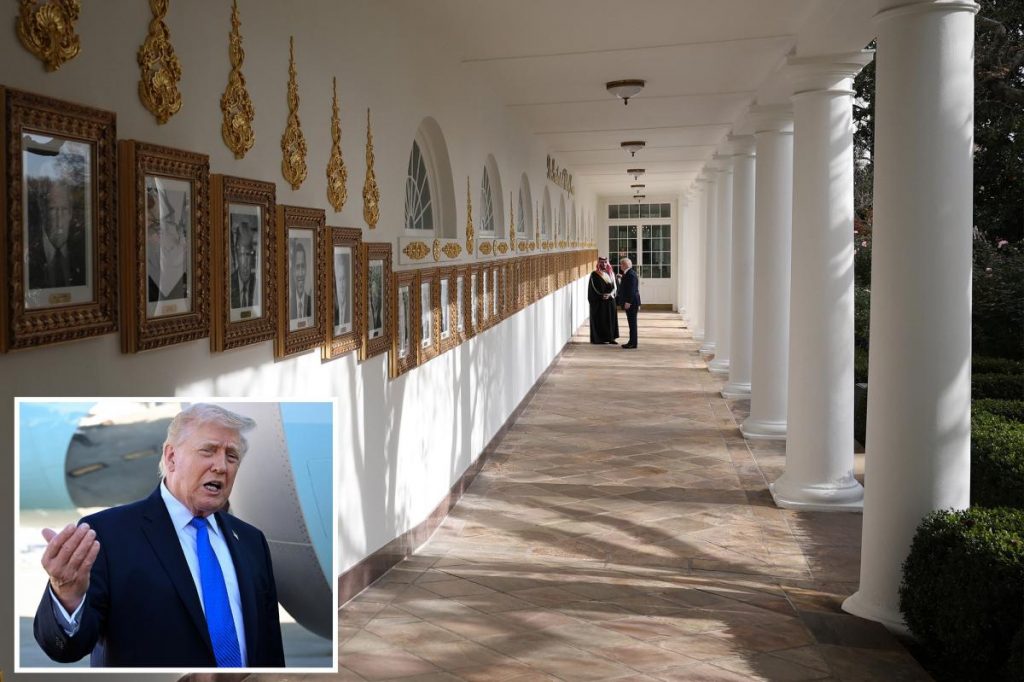 Trump's latest White House renovations include new path to West Wing